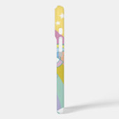 Pastel Rainbow Unicorn Case-Mate iPhone Hülle (Rückseite / Links)
