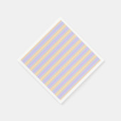 Pastel Rainbow Vertical Stripes Découpage Napkins Serviette (Ecke)