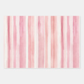 Pastel Rainbow Watercolor Geschenkpapier Set (Vorderseite 2)