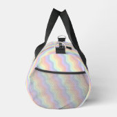 Pastel Rainbow Waves Duffle Bag (Rechts)