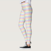 Pastel Rainbow Waves Leggings (Links)