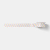Pastel Rainbow Waves Ribbon Satinband (Vorderseite)