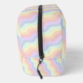 Pastel Rainbow Waves Waschbeutel (Rechts)