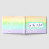 Pastel Rainbow Wedding Gästebuch (Voll)