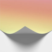 Pastel Rainbow Wrapping Paper Geschenkpapier (Ecke)