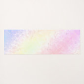 Pastel Rainbow Yogamatte (Rückseite (Horizontal))