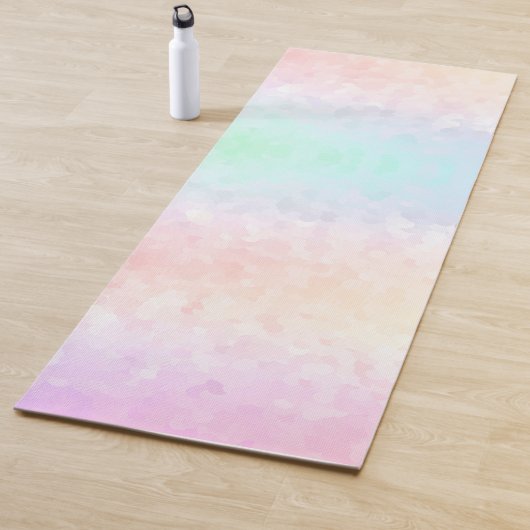 Pastel Rainbow Yogamatte (Beispiel)
