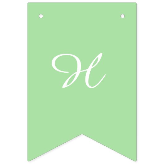 Pastel Rainbows Happy Birthday Bunting Flags Wimpelkette (Zweite Fahne)