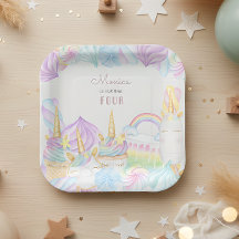 Pastel Regenbogen Aquarell Einhorn Geburtstag süß