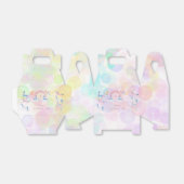 Pastel Regenbogen Aquarellfarbe Einhorn Kindergebu Geschenkschachtel (Ungefaltet)