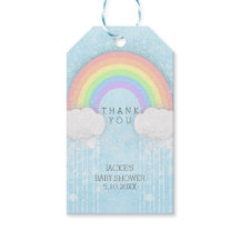 Pastel-Regenbogen-Danke