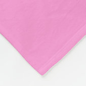 Pastel-Regenbogen-Frettchen - Süße rosa Haustier-K Fleecedecke (Ecke)