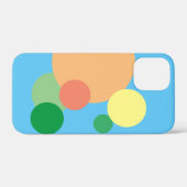 Pastel Regenbogen Konfetti umkreist iPhone / iPad Case-Mate iPhone Hülle (Rückseite (Horizontal))