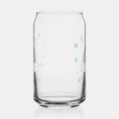 Pastel-Regenbogen-Träume Glas Can Tasse (Links)