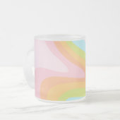 Pastel-Regenbogenkniggle Mattglastasse (Vorderseite Links)