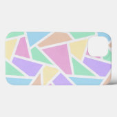 Pastel Regenbogenmosaik Muster Case-Mate iPhone ca Hülle (Rückseite (Horizontal))