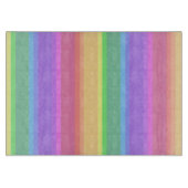 Pastel-Regenbogenstreifen Schneidebrett (Vorderseite)