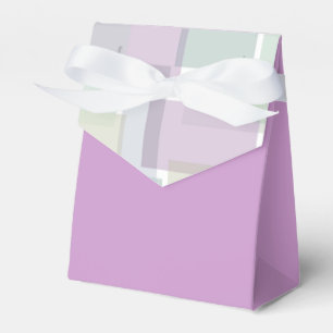 Pastel Retro blockiert Lavender Green Blue Geschenkschachtel