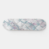 PASTEL RETRO DIAMOND MARBLE SKATEBOARD DECK (Horizontal)