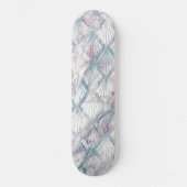 PASTEL RETRO DIAMOND MARBLE SKATEBOARD DECK (Vorderseite)