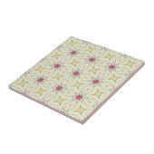Pastel Retro Geometrisches Muster Fliese (Seite)