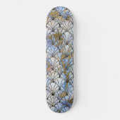 PASTEL RETRO MUSCHEL SKATEBOARD DECK (Vorderseite)