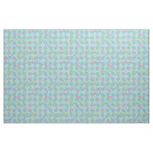 Pastel Retro Schachbrett Stoff (Yard (91,4 cm))