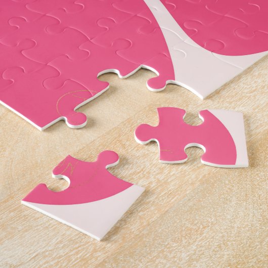 Pastel Retro Wavy-Blume Puzzle (Seite)