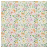 Pastel Romantischer Garten Stoff (Muster)