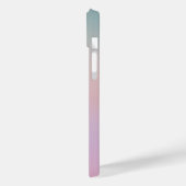 Pastel rosa Regenbogen gürtelförmig, einfach Case-Mate iPhone Hülle (Rückseite / Links)