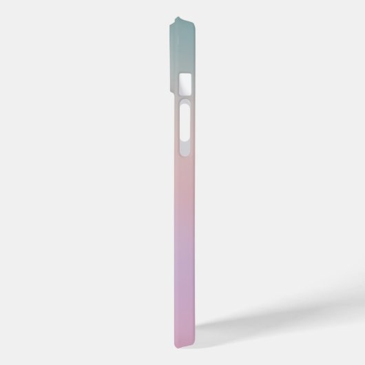 Pastel rosa Regenbogen gürtelförmig, einfach Case-Mate iPhone Hülle (Rückseite / Links)