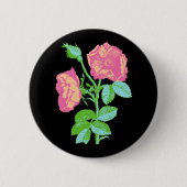Pastel-Rose Button (Vorderseite)