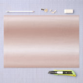 Pastel Rose Gold Foil Ombre Seidenpapier (Handwerk)