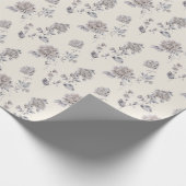 Pastel rose pattern geschenkpapier (Ecke)