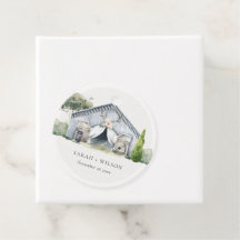 Pastel Rustic Dusky Barnyard Farm Thema Hochzeit