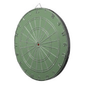 Pastel Sage Green Dart Board Dartscheibe (Vorderseite rechts)
