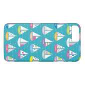 Pastel-Sailboat-Muster Case-Mate iPhone Hülle (Rückseite (Horizontal))