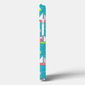 Pastel Sailboat Pattern Case-Mate iPhone Hülle (Rückseite / Links)
