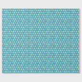 Pastel Sailboat Pattern Geschenkpapier (Flach)