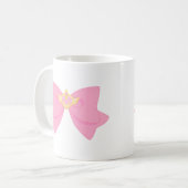Pastel Sailor Moon Crisis Herz und Bow Kaffeetasse (Vorderseite Links)