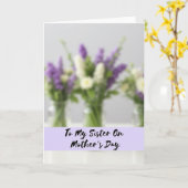 Pastel-Schwestern-Tag Süße Karte (Gelbe Blume)