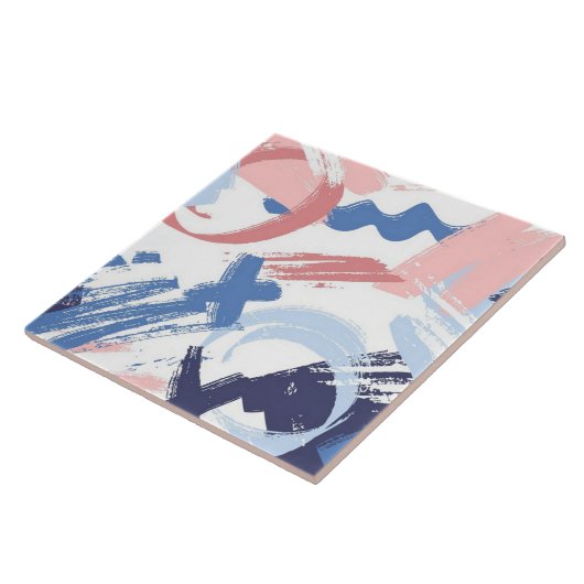 Pastel Scribble Fliese (Seite)