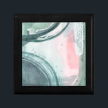 Pastel Scribe - Wasserfarbe Erinnerungskiste<br><div class="desc">Pastel Scribe III von Grace Popp. Verfügt über nahe Formen im Aquarellstil. Besteht aus verschiedenen Farben.</div>
