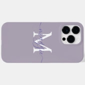 Pastel Script Monogram Case-Mate iPhone 14 Pro Max Case-Mate iPhone Hülle (Rückseite (Horizontal))