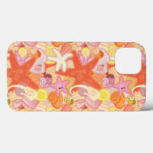 Pastel Sea Creature Pattern Case-Mate iPhone Hülle (Rückseite (Horizontal))