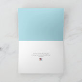 Pastel Sea & Sailboat Ayeeeee! Geburtstag Karte (Innenseite)