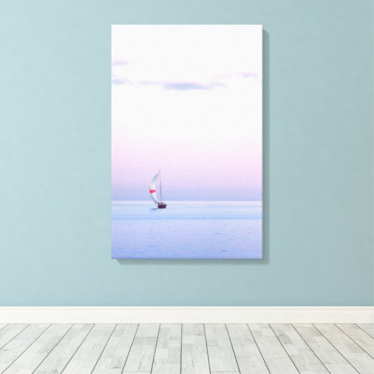 Pastel Seascape with a Vorsprung Leinwanddruck (Insitu (Holzboden))