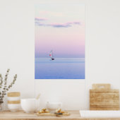 Pastel Seascape with a Vorsprung Poster (Küche)