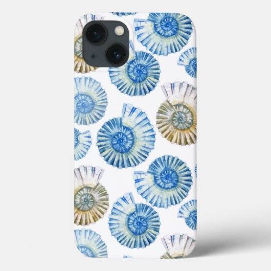 Pastel Seashell Muster 2 Case-Mate iPhone Hülle (Rückseite)