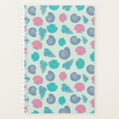 Pastel Seashell Pattern Planer (Vorderseite)